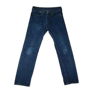 Levi's 505 Straight Leg Jeans Men's 34x34 Medium Wash Classic Denim